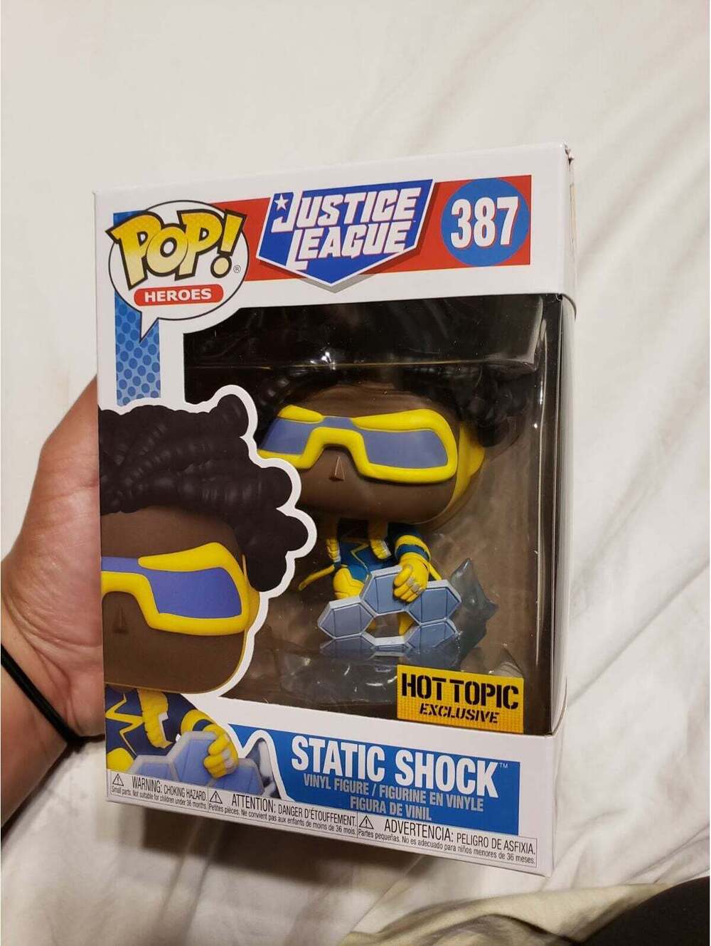 Static shock Funko Pop Exclusive 387